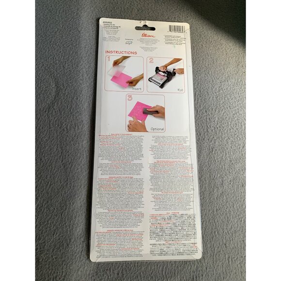 Sizzix Wedding Set #2 Textured Impressions Embossing Folders - Picture 4 of 8